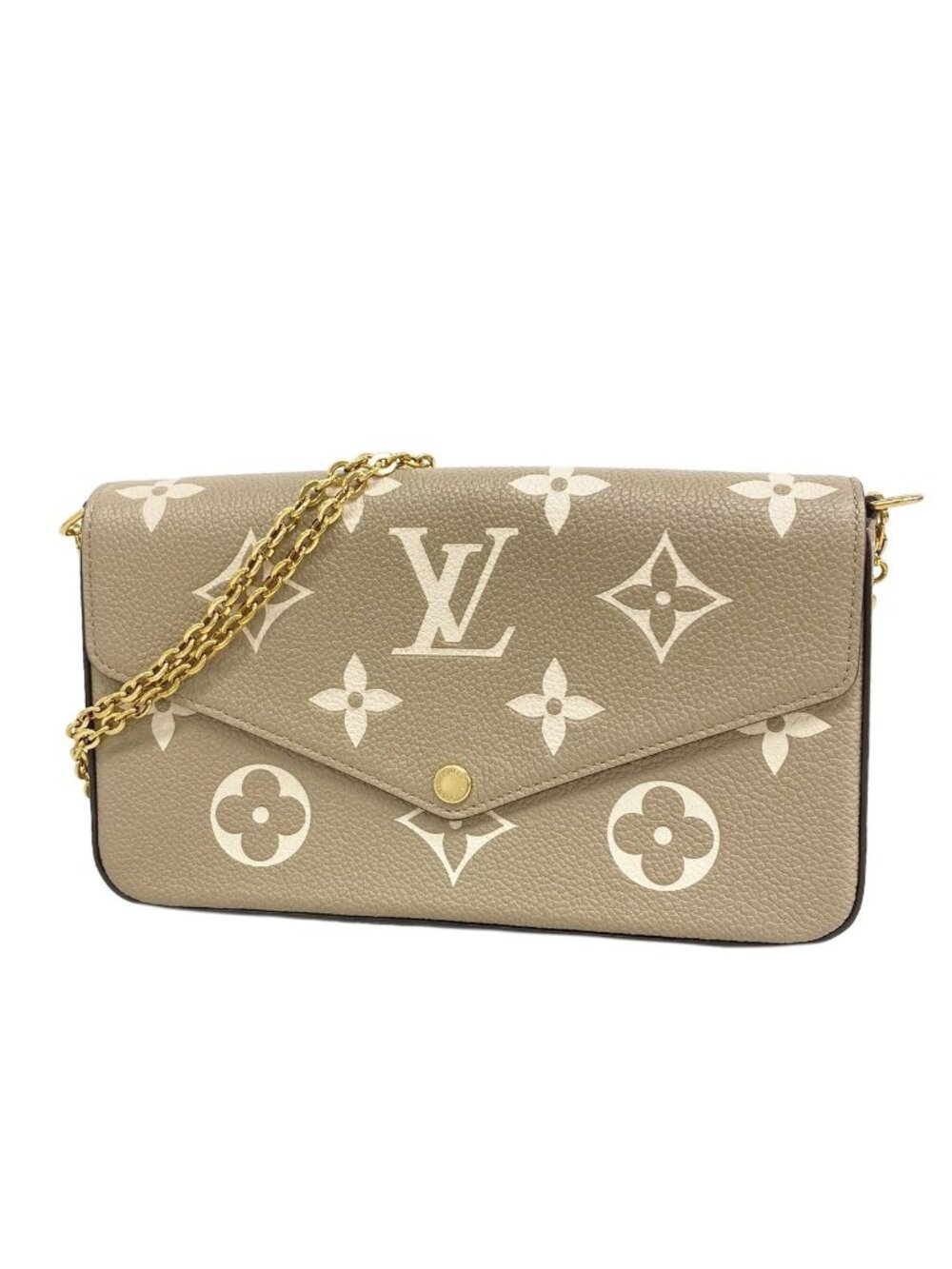 Louis Vuitton Wallet on Chain Monogram Empreinte Bicolor Pochette Felicie